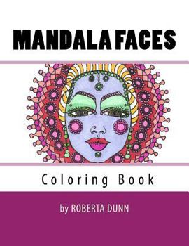 Paperback Mandala Faces Book