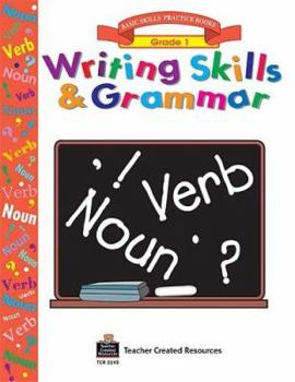 Paperback Writing Skills & Grammar, Grade 1 Book