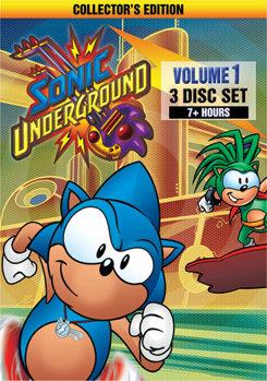 DVD Sonic Underground: Volume 1 Book