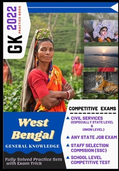 Paperback West Bengal General Knowledge - GK 2022 PRACTICE BOOK: Gk - 2022 Book