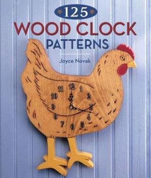 Paperback 125 Wood Clock Patterns Book