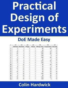 Paperback Practical Design of Experiments: DoE Made Easy! Book