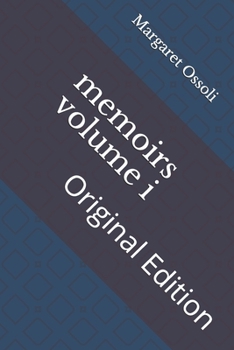 Paperback memoirs volume i: Original Edition Book