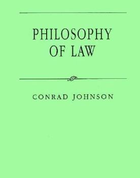 Paperback Philosophy of Law Book