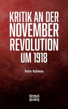Paperback Kritik an der Novemberrevolution um 1918: Persönliche Einblicke aus politischer und gesellschaftlicher Sicht [German] Book