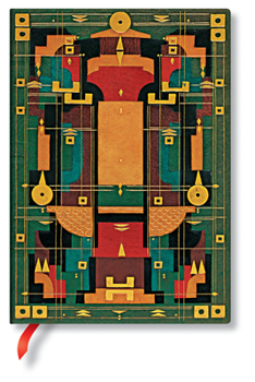 Misc. Lion's Den MIDI Lined Hardcover Journal, 144pg, 120gsm by Paperblanks (Sybil Pye Bindings) Book