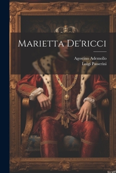 Paperback Marietta de'ricci [Italian] Book