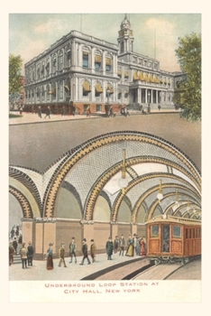 Paperback Vintage Journal Underground Loop Station at City Hall Book
