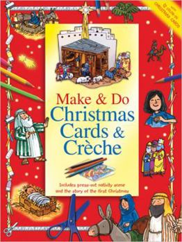 Paperback Make & Do Christmas Cards & Creche Book