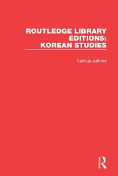 Hardcover Routledge Library Editions: Korean Studies Book