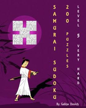 Paperback Samurai Sudoku 200 Puzzles: Level 5 Very Hard Book
