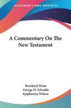 Paperback A Commentary On The New Testament Book