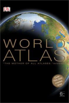 Hardcover World Atlas Book