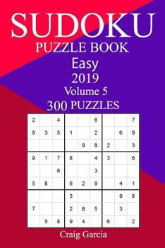 Paperback 300 Easy Sudoku Puzzle Book 2019 Book