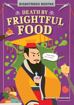 Library Binding Death by Frightful Food Book