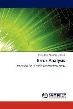 Paperback Error Analysis Book