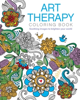 Paperback Art Therapy Coloring Book