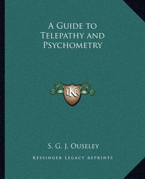 Paperback A Guide to Telepathy and Psychometry Book