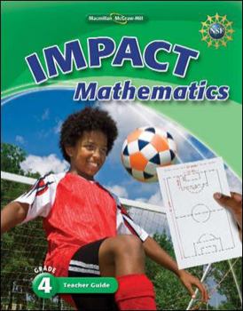 Paperback Math Connects, Grade 4, Impact Mathematics, Student Edition Book