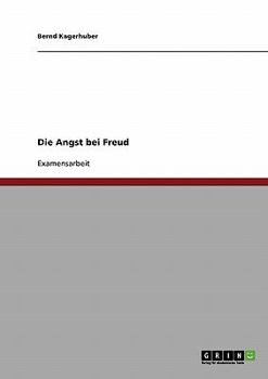 Paperback Die Angst bei Freud [German] Book