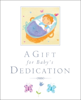 Hardcover A Gift for Baby's Dedication Book