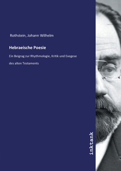 Paperback Hebraeische Poesie [German] Book