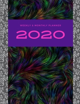 2020 Weekly & Monthly Planner: Beautiful Planner & Journal 2020 / Planner & Calendar / Personal Appointment / Academic Agenda Schedule Organizer / ... Holiday / Inspiring Design / 8,5 x 11 inch