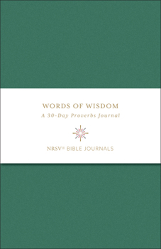 Hardcover Words of Wisdom: A 30-Day Proverbs Journal Book