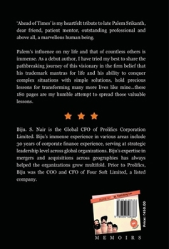 Hardcover Ahead of Times [Large Print] Book