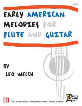 Paperback Early American Melodies for Flute and Guitar Book