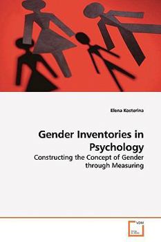 Paperback Gender Inventories in Psychology Book