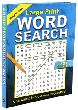 Paperback Large Print Word Search [Large Print] Book