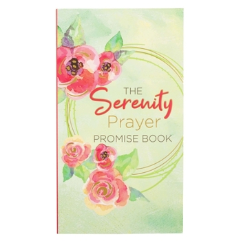 Paperback The Serenity Prayer Promise Book in Pink and Green Book