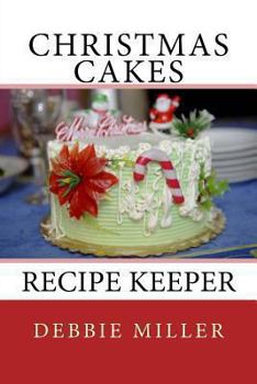 Paperback Christmas Cakes: Recipe Keeper Book