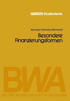 Paperback Besondere Finanzierungsformen [German] Book