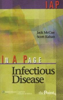 Paperback In a Page Infectious Disease Book