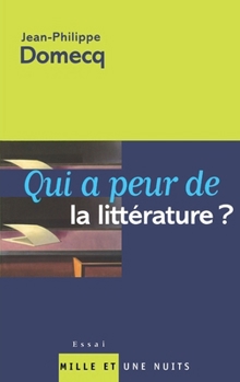 Paperback Qui a Peur de la Litterature [French] Book