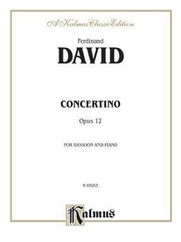 Paperback Concertino, Op. 12: Part(s) Book