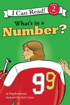 Paperback I Can Read Hockey Stories: What's in a Number Book