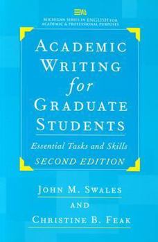 Paperback Academic Writing for Graduate Students: Essential Tasks and Skills Book