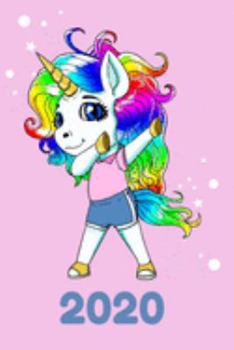 2020: Cute Dabbing Unicorn Planner Daily Weekly Organizer Agenda I Lined Note Pages I Monthly Overview 2021 I  Schedule Gift For Girls Kids And Women