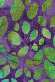 Paperback Green Jungle Batik Composition Notebook - Small Unruled Notebook - 6x9 Blank Notebook (Softcover Journal / Notebook / Sketchbook / Diary) Book