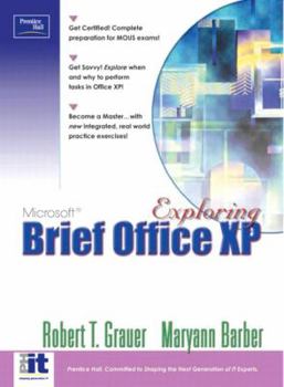 Paperback Exploring Microsoft Office Xp Professional, Brief Book