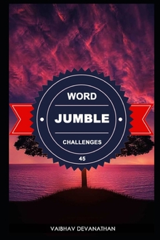Paperback Word Jumble Challenges - 45 Book