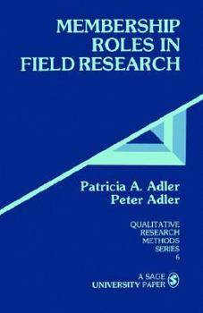 Paperback Membership Roles in Field Research Book