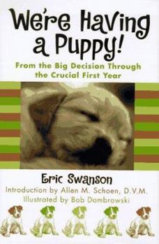 Hardcover We're Having a Puppy! Book