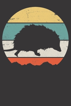 Notebook: Opossum Dot Grid 6x9 120 Pages