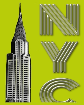 Paperback New York City: New York City Chrysler Building $ir Michael designer creative drawing journal Book