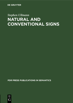 Hardcover Natural and Conventional Signs Book