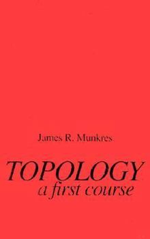 Hardcover Topology: A First Course Book